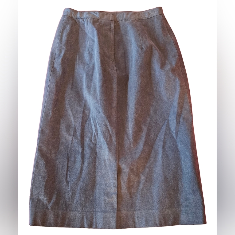 Vintage 70s Ultra Suede Skirt Suit - Picture 9 of 13